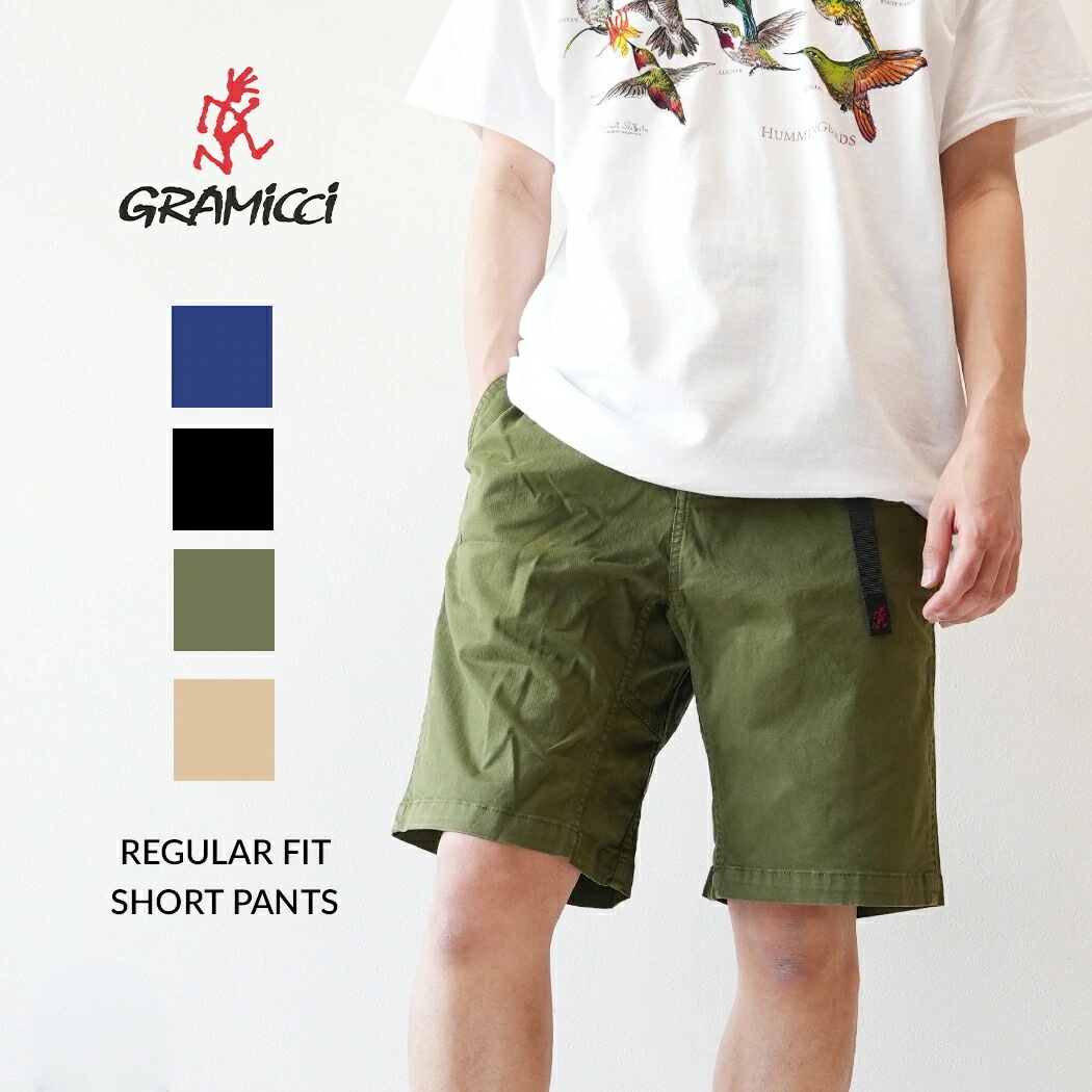 GRAMICCI グラミチ レギュラーフィット ショーツ パンツ REGULAR FIT SHORT PANTS 4COLOR ( ショートパンツ 短パン 半パン ハーフパンツ ワークパンツ コットン