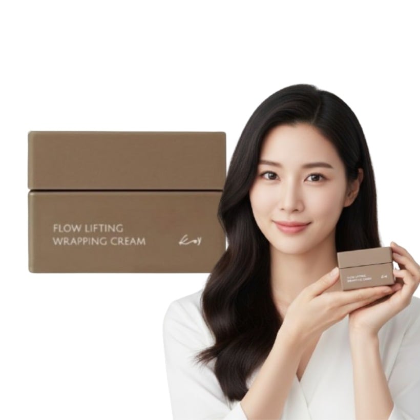 [正規品]フロー リフティング ラッピングクリーム 50ml ボルフィリンカプセル配合 弾力集中