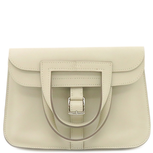 エルメス HERMES 2WAYバッグ アルザン ミニ ヴォースイフト クレ シルバー金具 ショルダー X刻印 【保存袋】【中古】