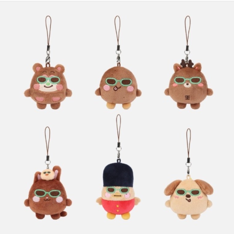 RIIZE MINI DOLL KEY RING (SUNGLASSES ver.) - 2025 CONCERT TOUR [RIIZING LOUD]