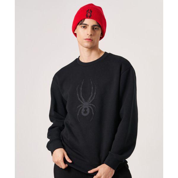 男性ビッグスパイダーマンツーマンTシャツSPKWCNRL305MBLK 659800