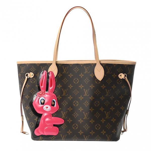 Qoo10] Louis Vuitton モノグラム ネヴァーフル MM Sun