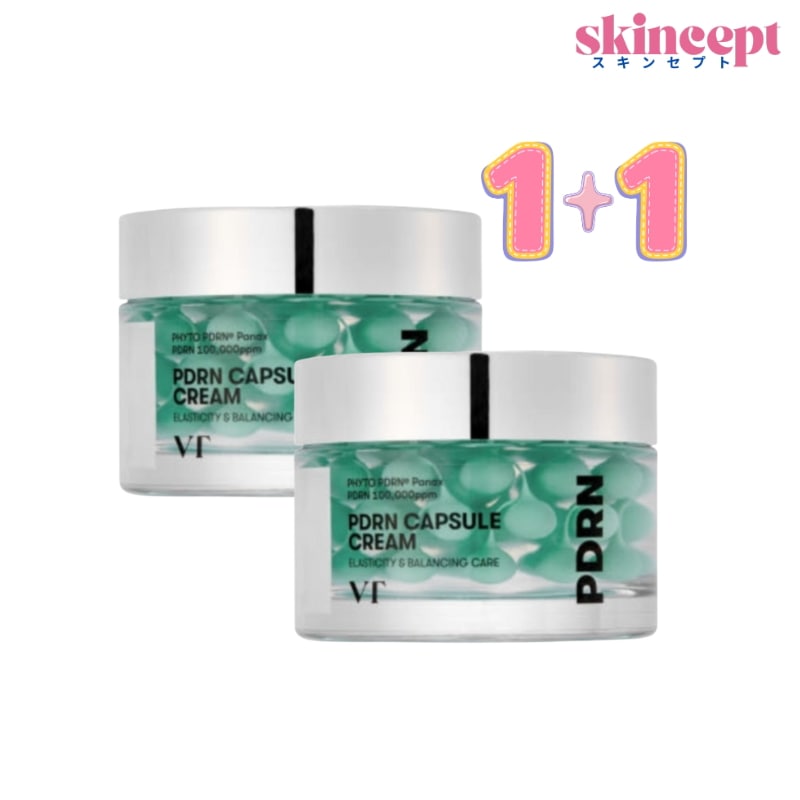 [1+1] PDRN カプセルクリーム100_ 50mlx2個