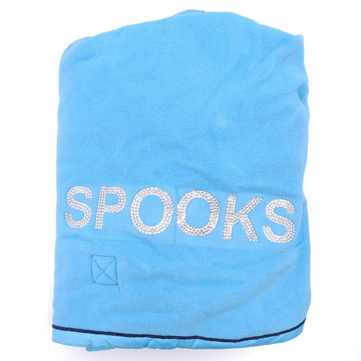 【中古】Spooks スプークス blanket sparking ブランケット 145cm ブルー 乗馬 馬術