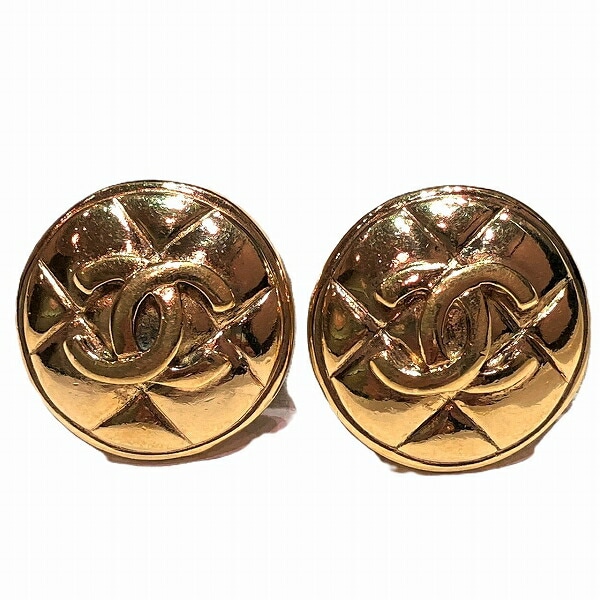 シャネル ココマーク ゴールド ブランド小物 イヤリング 【中古】