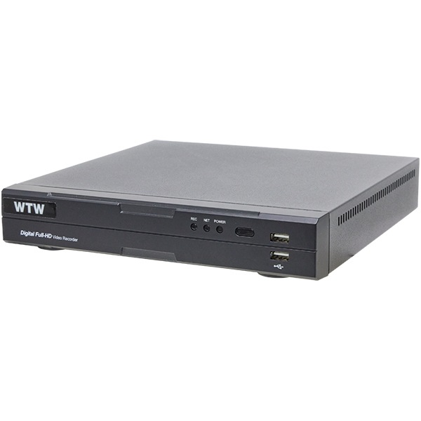 塚本無線 WTW-DEHP704Y(4TB) 400万画素対応 EX-SDI/HD-SDI 4chデジタルビデオレコーダー(DVR)