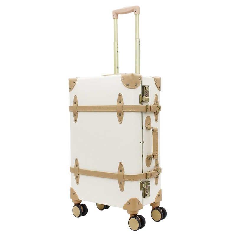 シフレ　ユーラシア トランク ソフトキャリーバッグ 宿泊 目安：2泊～3泊 約26L アイボリー/ベージュ　EUR3112-44