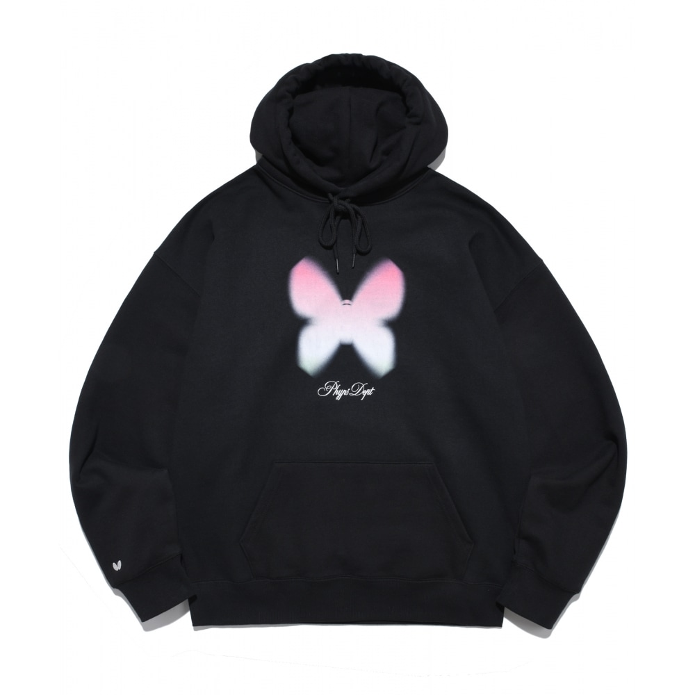 体育科 【PHYPS×BUTTERFLY】フライロゴパーカー ブラック