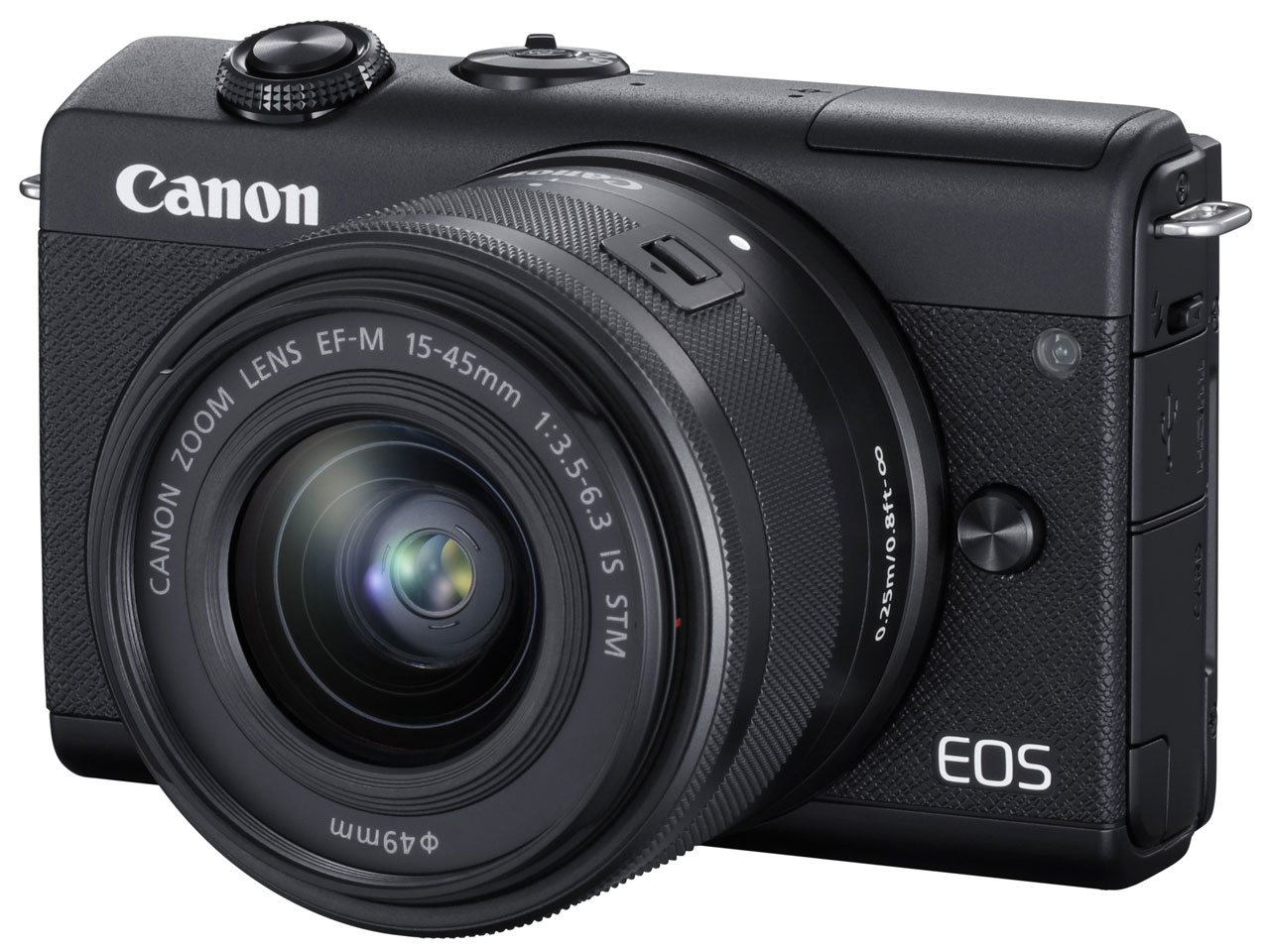 EOS M200 EF-M15-45 IS STM レンズキット [ブラック]デジタル一眼カメラ