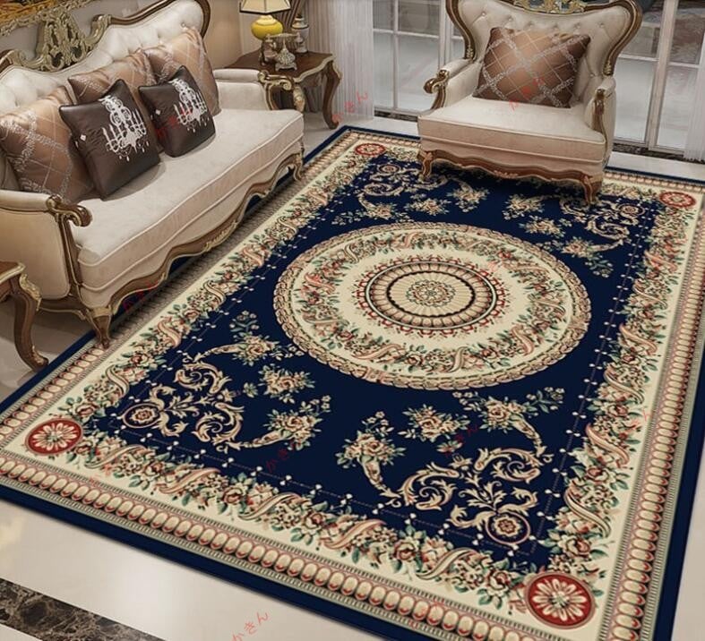 希少色 ペルシャ絨毯の本場からイラン製/シルク調/高密度ノット/玄関マット/ウィルトン/滑り止め付