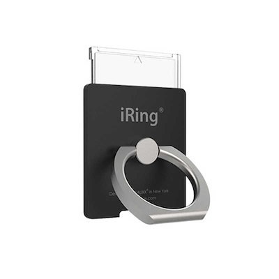 他サイト： UNIQ　iRing LINK2 リングスタンド ブラック ブラック　UMS-IR09ILBL2の商品画像