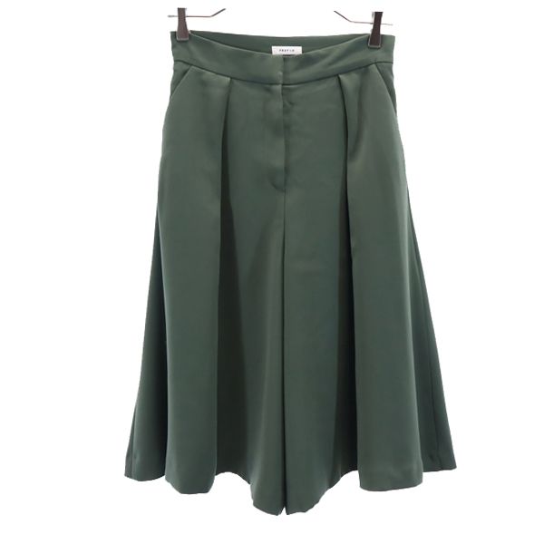 ガウチョパンツ 1 カーキ系 レディース