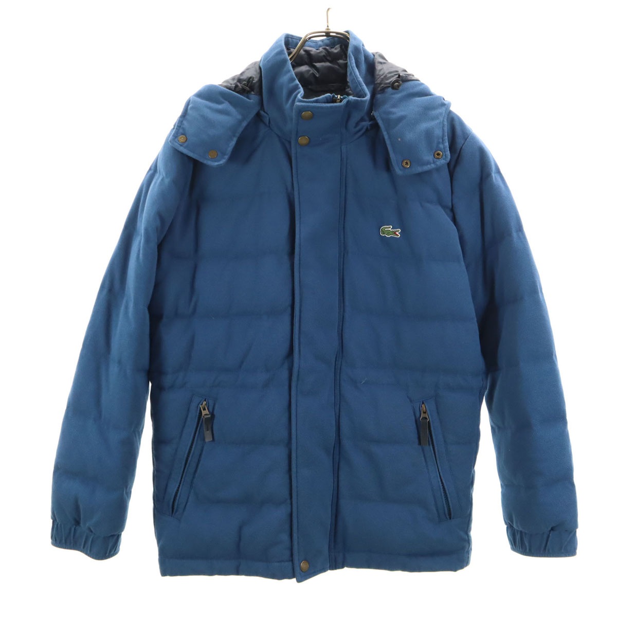 ダウンジャケット 48/3 ブルー系 メンズ 古着