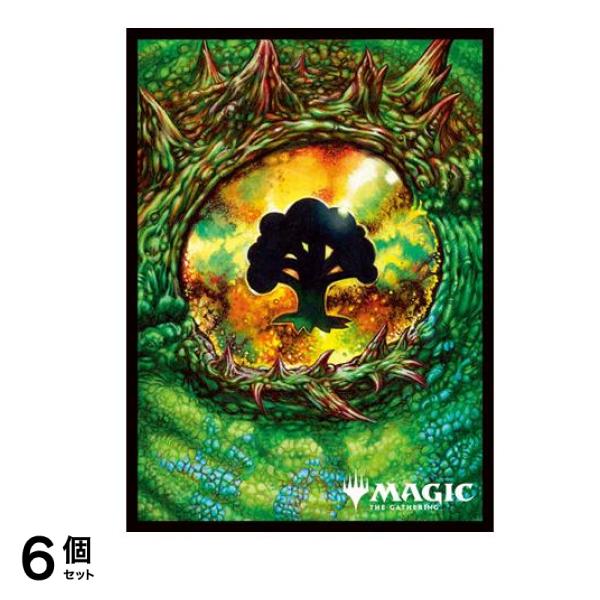 MTG マジックザギャザリング プレイヤーズカードスリーブ MTGS-352 タルキール 龍嵐録 森 80枚入 6個セット