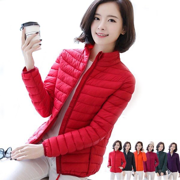 ダウンコート レディース 中綿 ジャケット ショット丈 韓国風 フード 春秋冬 防寒対策