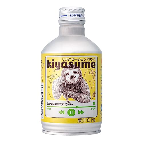kiyasume [ 国産リラクゼーションドリンク 280mlx24本 ]
