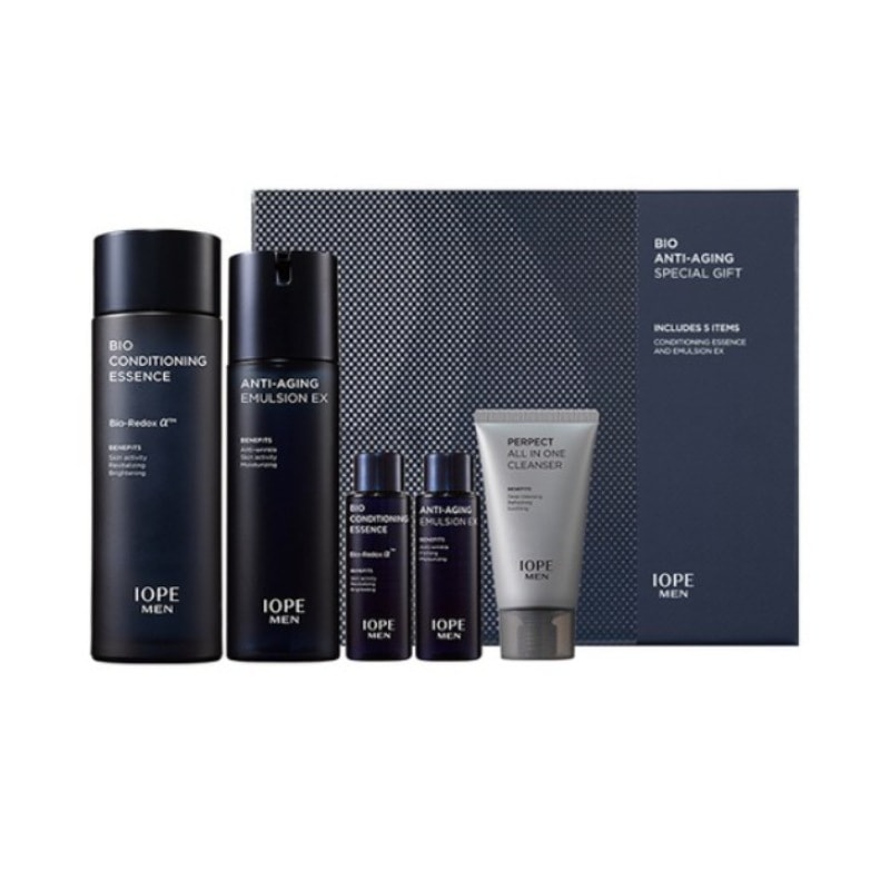 メンズバイオ2種セット( エッセンス145ml + エマルジョン 120ml)