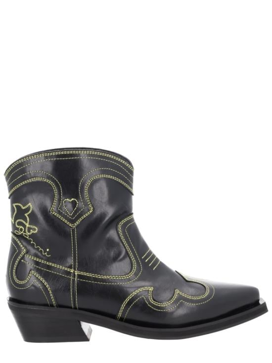 GANNI Women Boots B1010028 358 Grey