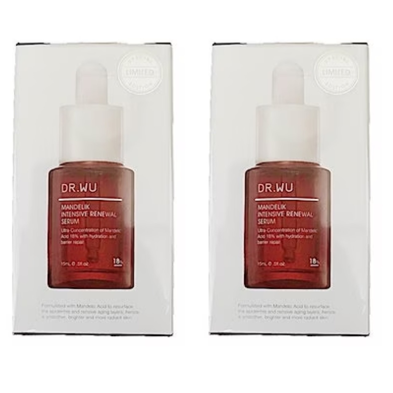 メガ割 【2個set】 DR*WUマンデリック リニューアル 18% セラム 各種