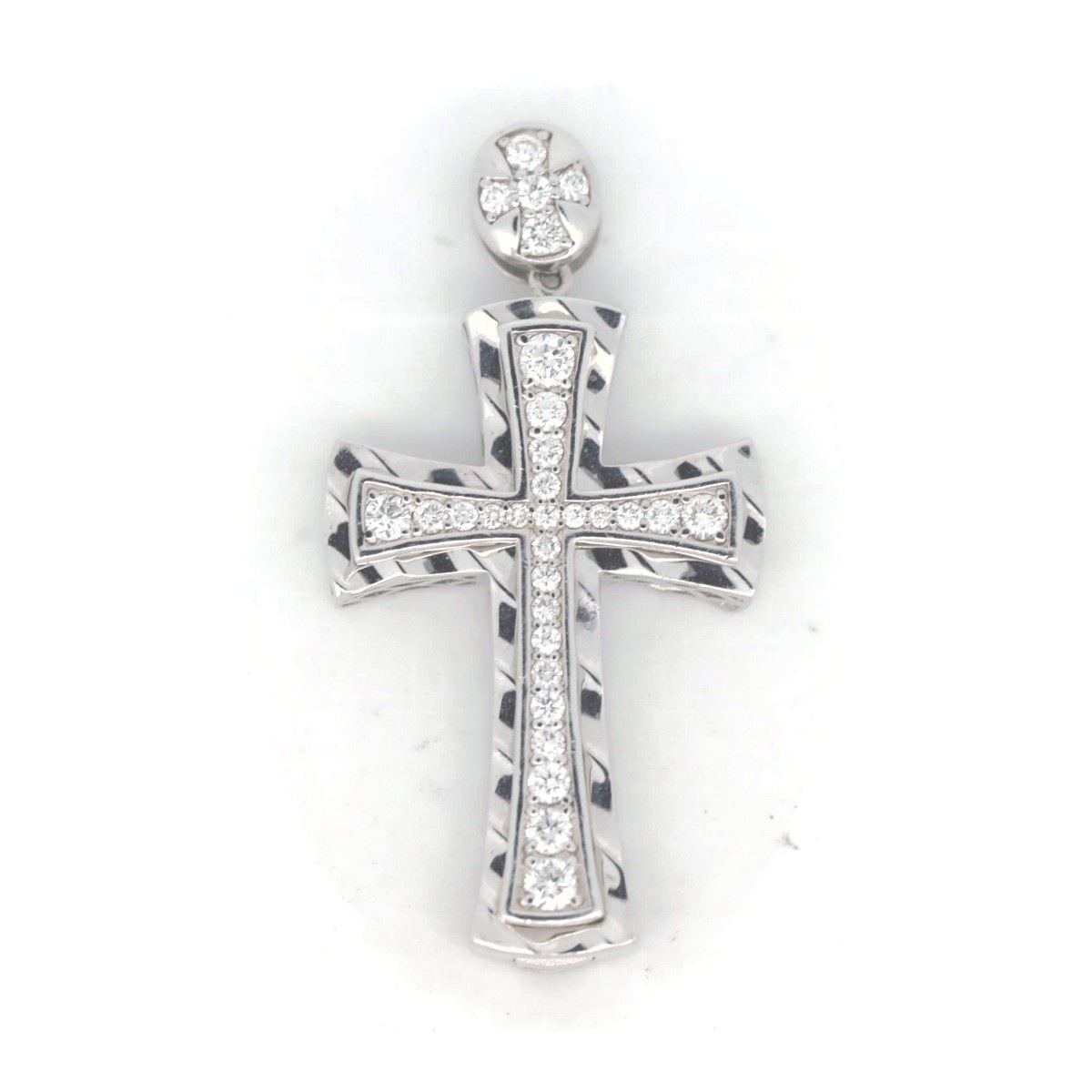 ゆきざき YOBIKO ダイヤモンド ペンダント 0.75ct K18WG(18金 ホワイトゴールド) 質屋出品