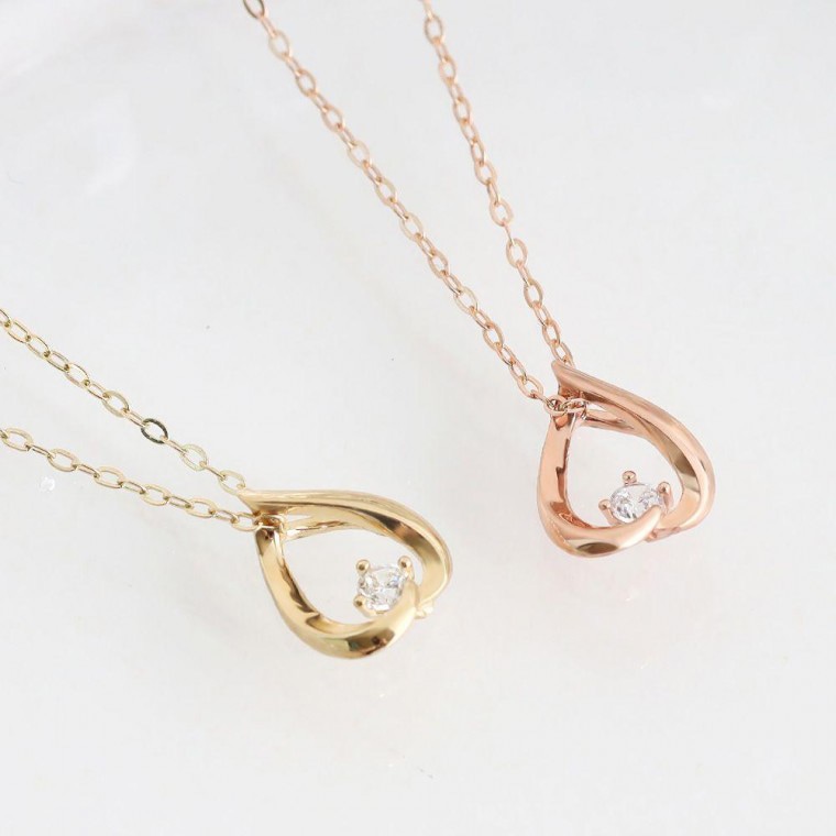 [14Kゴールド純正]エリザベスコインローズゴールドパンダントG