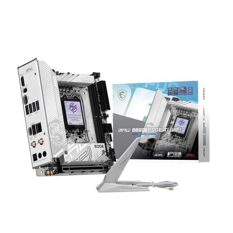 MSI　マザーボード(LGA1851) ［MiniITX］　MPG B860I EDGE TI WIFI