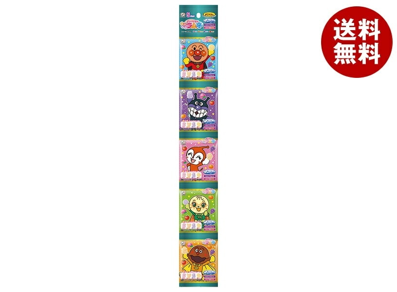 不二家 アンパンマンミニミニラムネ5連 50g(10g×5)×20袋入