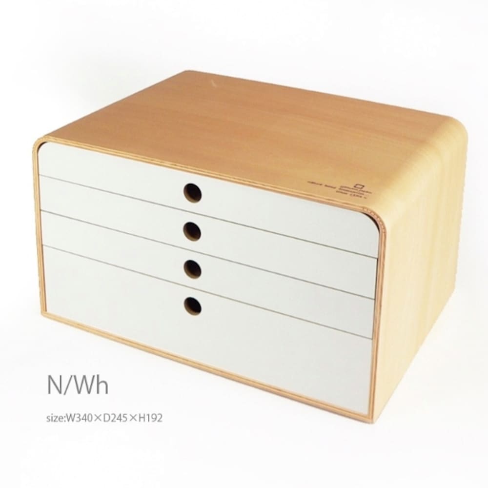 Ａ4　ＦＩＬＥ　ＣＡＳＥ　4段　　Ａ4ファイルケース　引出4段　収納ラック 8,943円