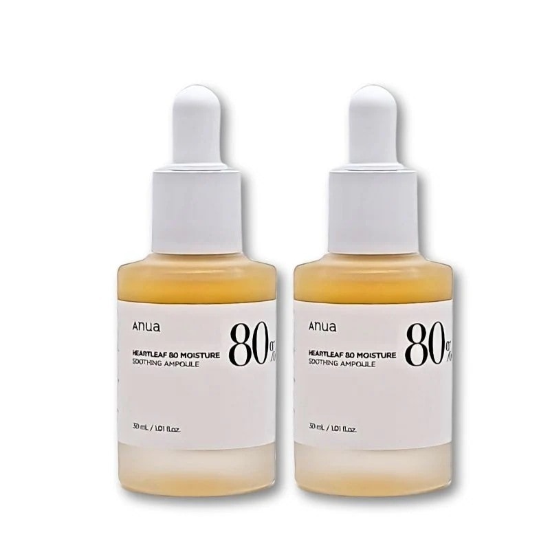 【1+1】[正規品][1+1]ドクダミ 80％ 水分鎮静アンプル 30mL*2