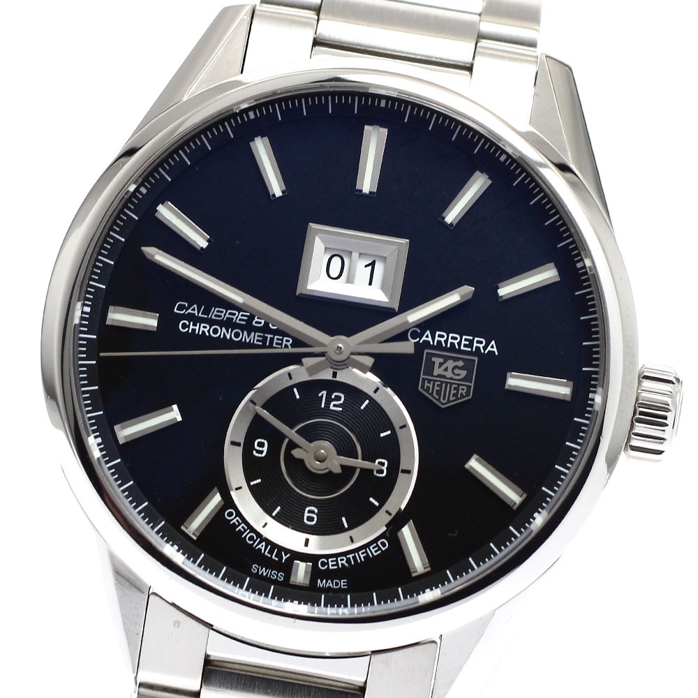タグホイヤー TAG HEUER WAR5010.BA0723 カレラ グランドデイト GMT キャリバー8 自動巻き メンズ 良品 _908792【中古】