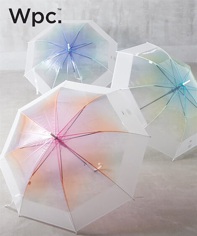 Wpc.（ダブリュピーシー）切り継ぎグラデーション雨...のサムネイル