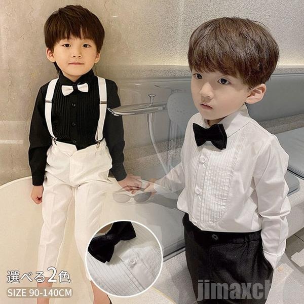 【激安販売】子供服 男の子 キッズ シャツ フォーマル ダンス フォーマルシャツ 衣装 スーツ ワイシャツ 子供シャツ 白シャツ カジュアル ジュニア 秋冬 長袖シャツ シャツ単品 長袖