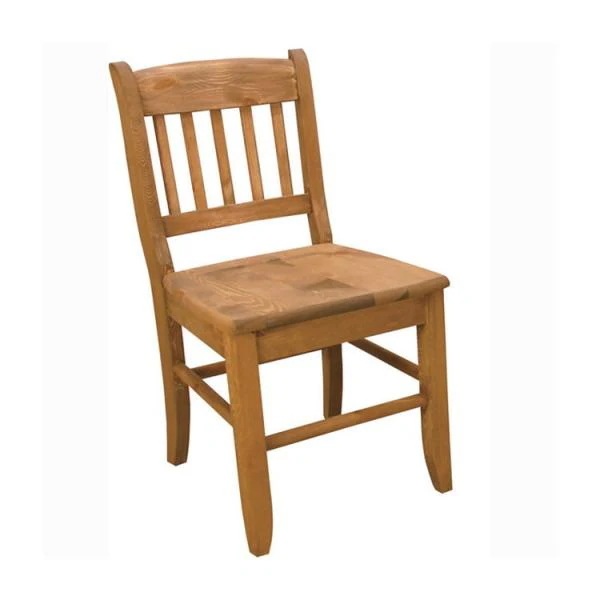 ダイニングチェア 椅子 2脚セット おしゃれ ナチュラル カントリー チェア いす イス パイン天然木 オイル仕上 木製 完成品 座面高さ42cm