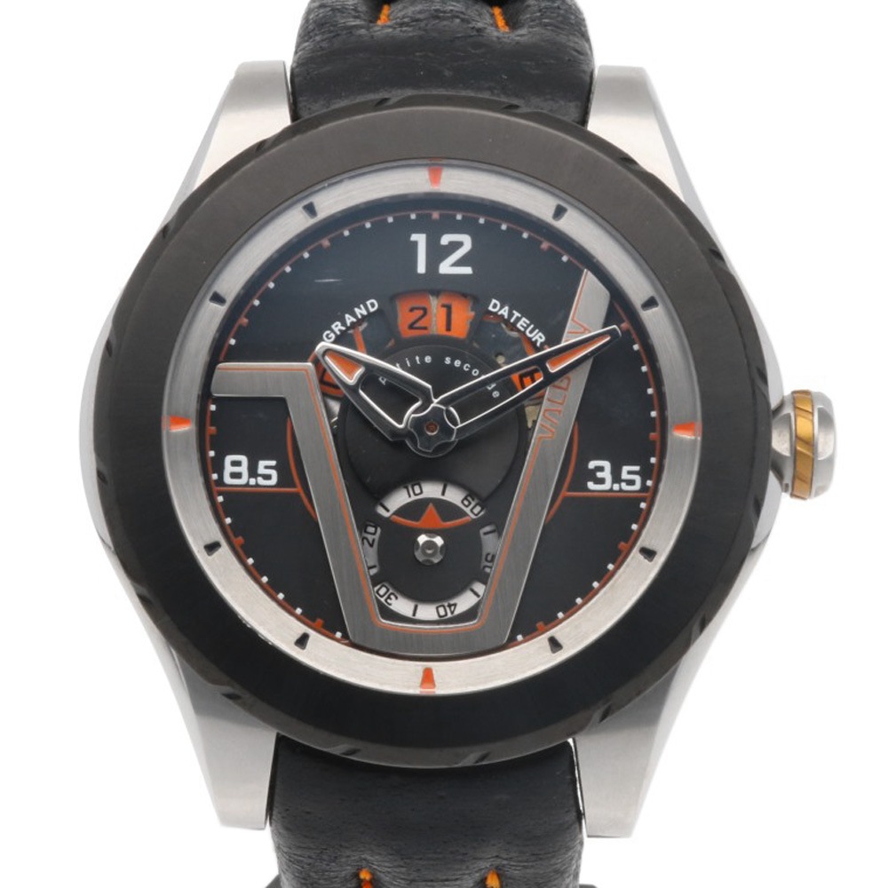 ヴァルブレイ 腕時計 ステンレススチール VR02E-07A 自動巻き 1年保証 VALBRAY 中古