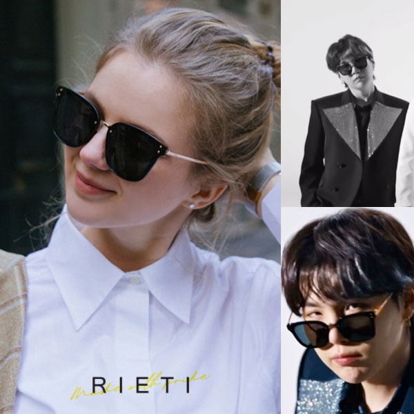 [RIETI] BTS SUGA愛用 DORIS RT C4007 C1 Butter MV着用 サングラス 男女共用 韓国ファッション
