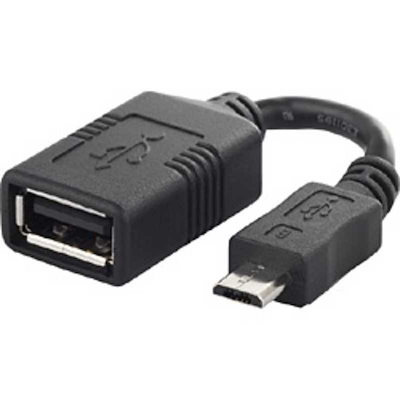 他サイト： BUFFALO　USB(microB to A)変換アダプター　BSMPC11C01BK ブラックの商品画像