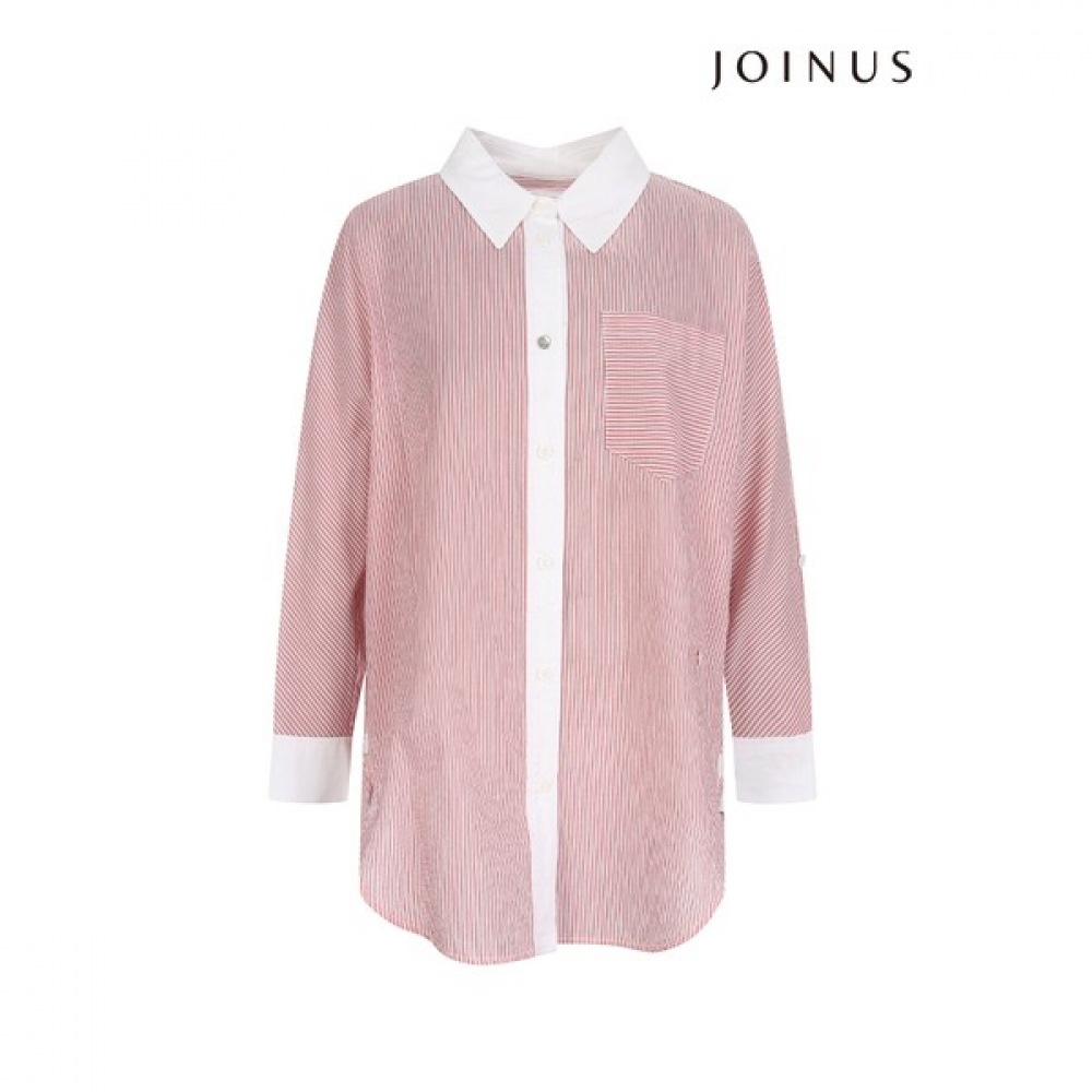 [ジョイナーズ] 配色ストライプシャツ_JACU5-WRC220
