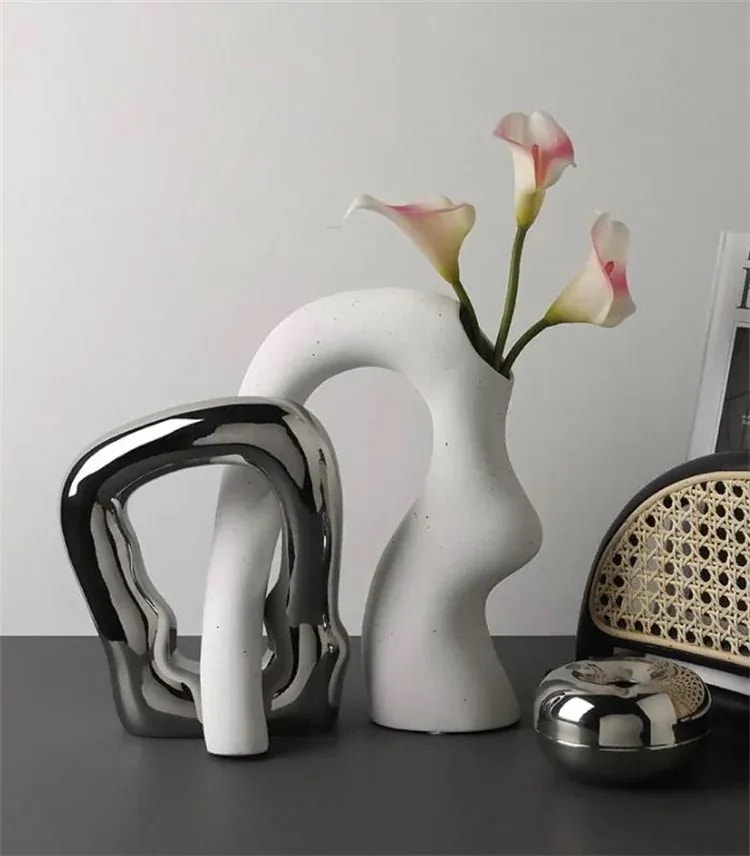 装飾 クリエイティブ 陶磁器 家庭 玄関 酒箱 オシャレ スタイル 芸術 置物 花瓶 異形 リビング