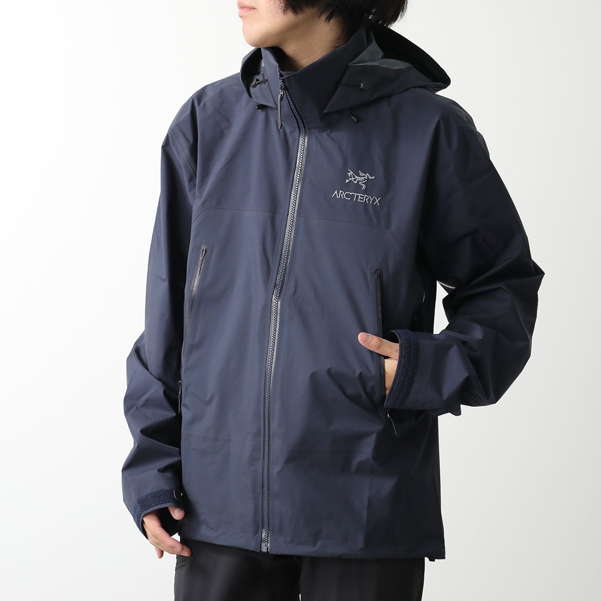 ARCTERYX アークテリクス ジャケット ベータ AR ジャケット Beta AR Jacket X000007082 メンズ GORE-TEX ブルゾン スタンドカラー Black-Sapphi