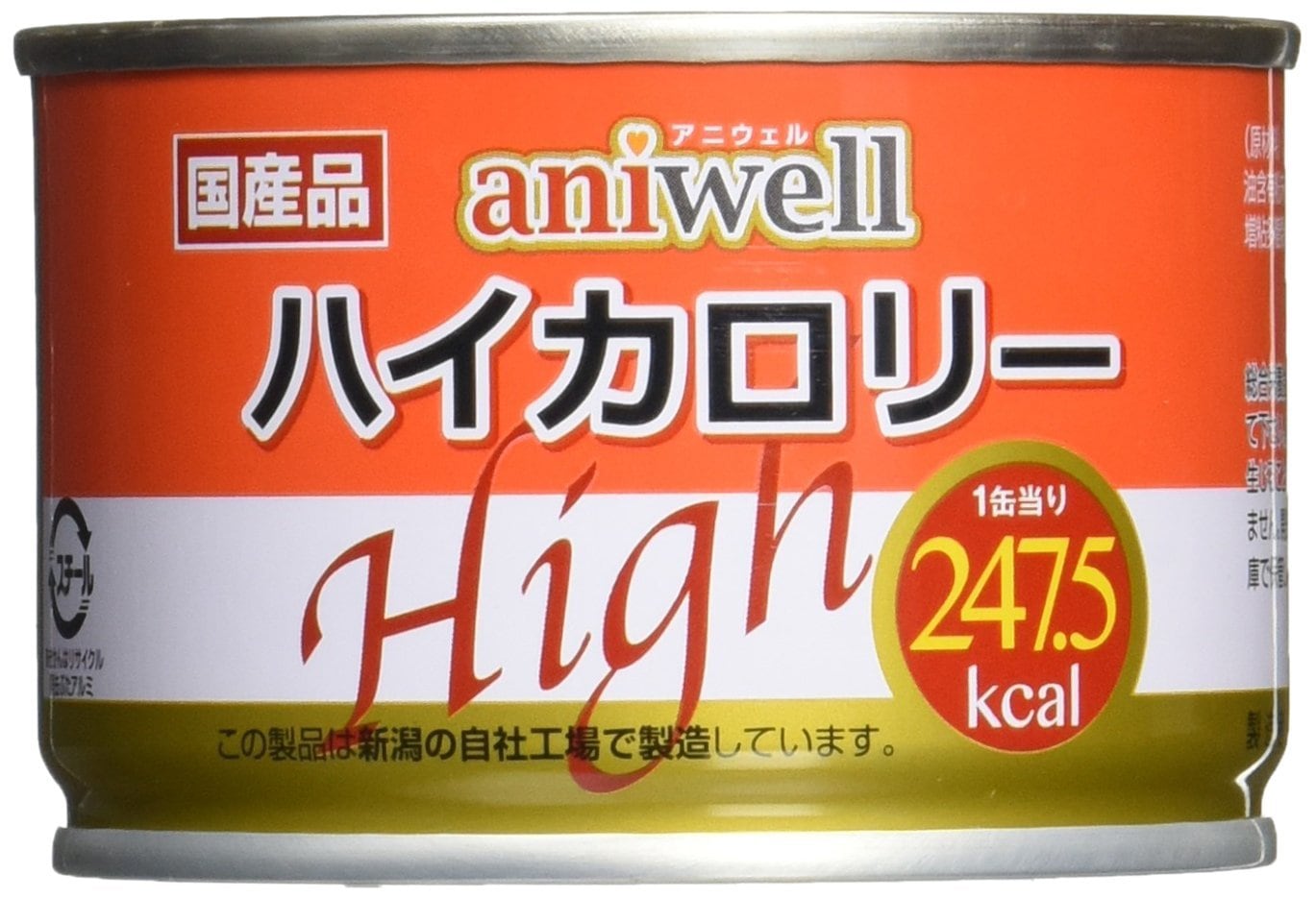 全国送料無料 アニウェル (aniwell) 760170 デビフペット aniwell ハイカロリー 150g×24