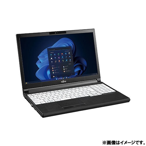 大人な漆黒のFujitsu製ノート】【Core i3・webカメラ搭載】Core i3