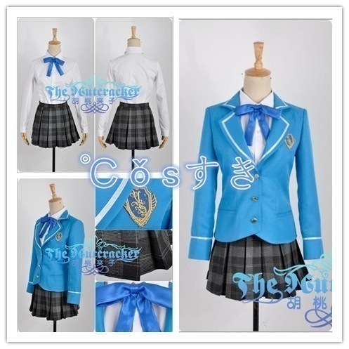 【短納期】Ensemble Stars あんさんぶる! 転送学生 女性制服 コスプレ衣装 COS 新品 アニメ コスチューム