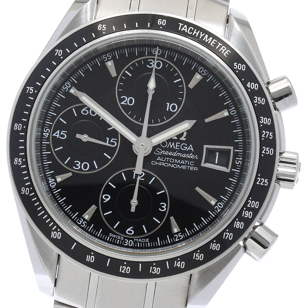 オメガ OMEGA 3210.50 スピードマスター デイト クロノグラフ 自動巻き メンズ 良品 _880032【中古】