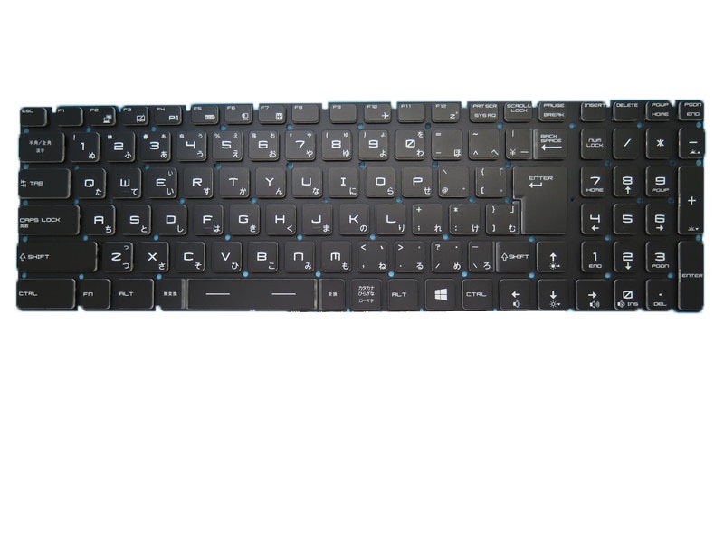 キーボード互換 MSI GL63 8RCS 8SC 8SD 8SDK 8SE 8SEK 日語