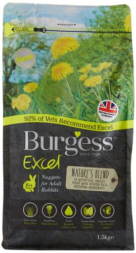 メディマル (MEDIMAL) BURGESS バージェスエクセル ネイチャーブレンド 1.5KG 6,169円