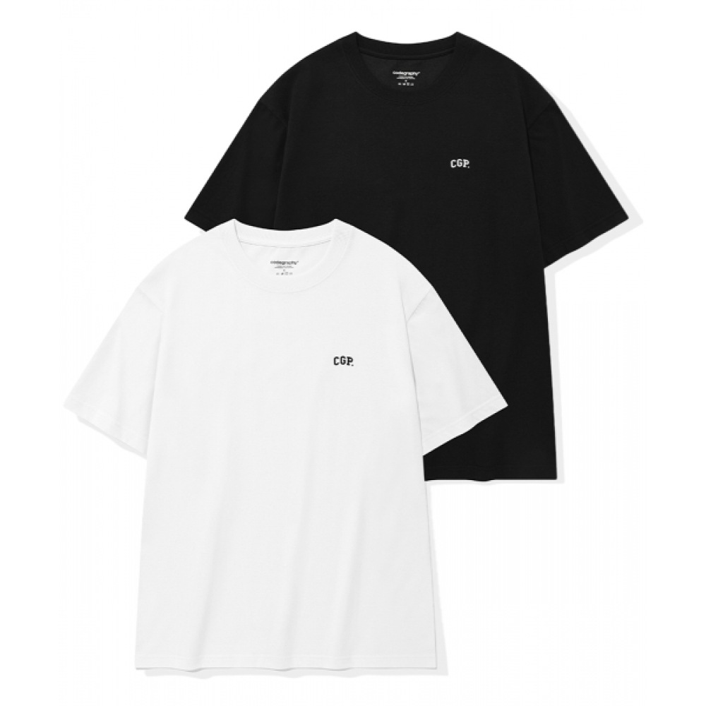 CODEGRAPHY CGP スモールアーチロゴ半袖Tシャツ [2PACK]