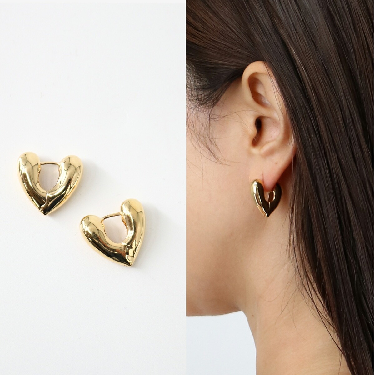 HEART HOOPS SML ハートフープピアス ゴールド プレゼント ギフト アクセサリー ブランド 27,972円