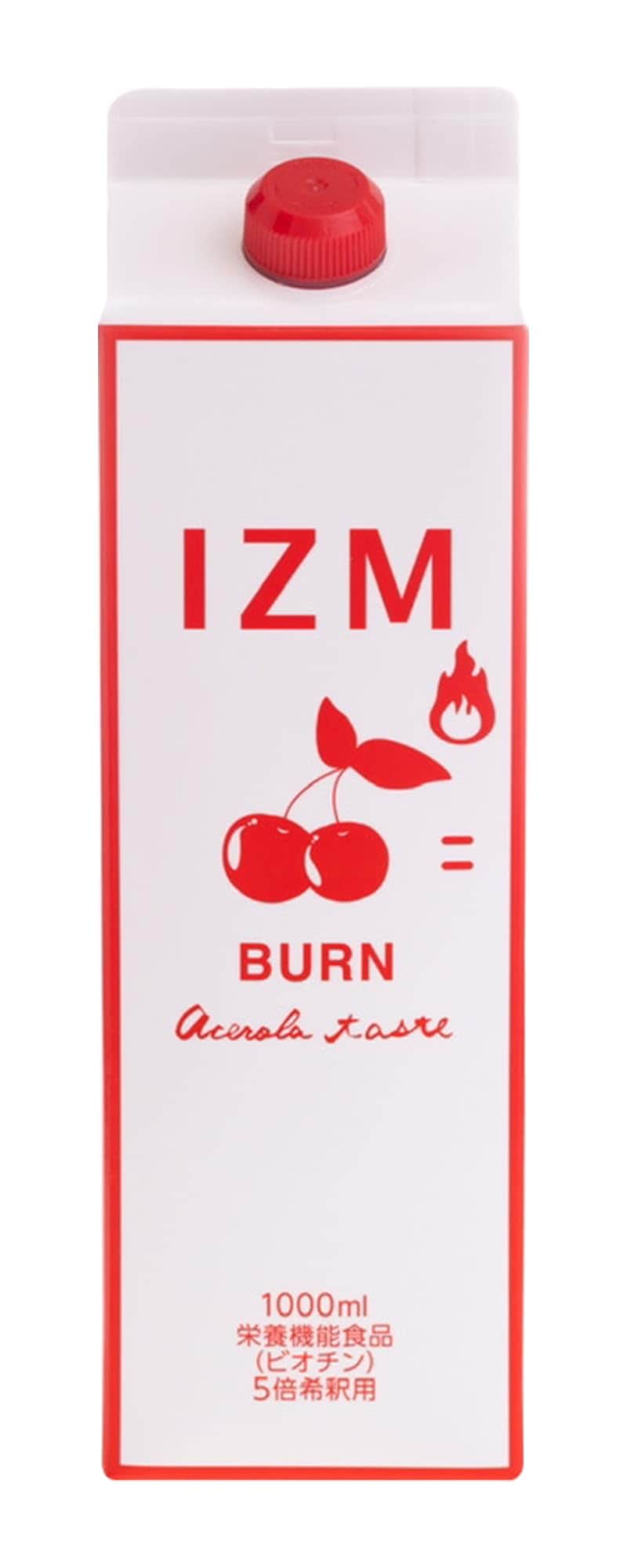 酵素ドリンク IZM BURN ACEROLA TASTE イズム バーン アセロラテイスト 1000ml