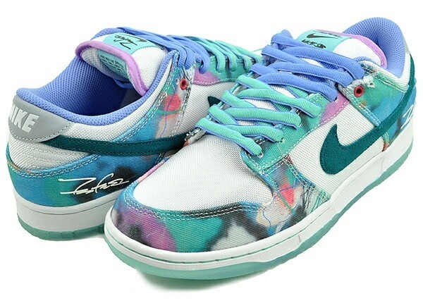 スケートボーディング ダンク ロー プロ クイックストライク フューチュラ ブリーチドアクア