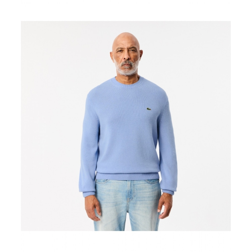 LACOSTE メンズベーシッククラシックフィットプルオーバー [スカイブルー]